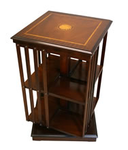 reproduction revolving bookcases