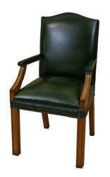 reproduction mini gainsborough chair on legs plain