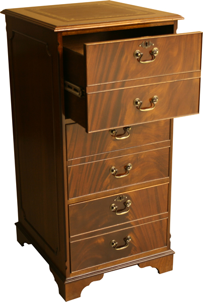 3 drawer reproduction filing cabinet
