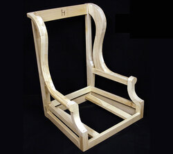 JR Wing Swivel Chair Frame