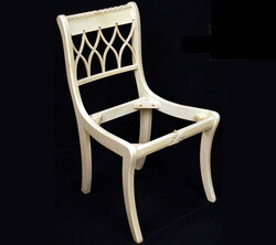 Gothic Back Single Dining Chair Frame