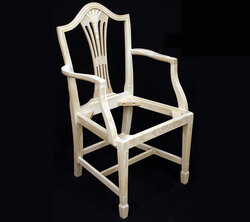 Wheatear High Back Carver Dining Chair Frame
