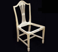 Wheatear High Back Single Dining Chair Frame