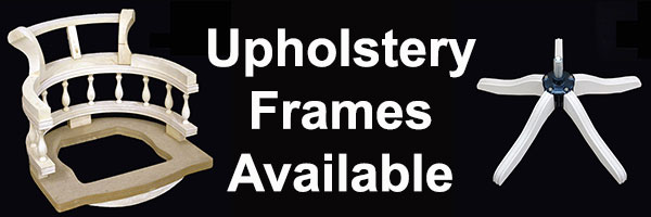 Upholstery Frames Available Chairs Swivel Actions