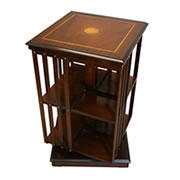 reproduction revolving bookcases