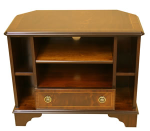 reproduction 1 drawer television cabinet